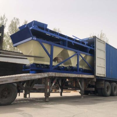 PLD 1200 batching machine loading